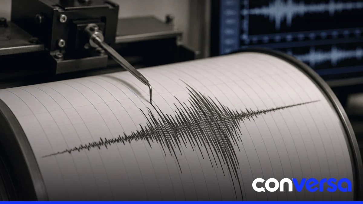 Imagen de un terremoto en la región del Tíbet, China.