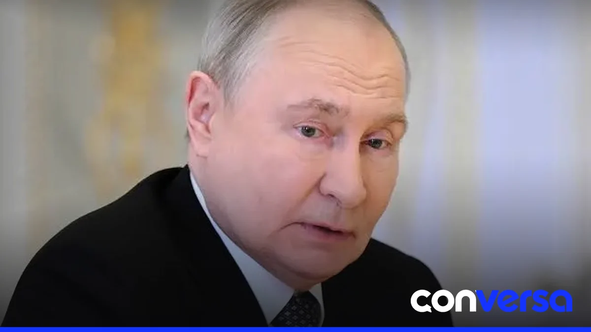Representación simbólica del diálogo entre Rusia y Ucrania.