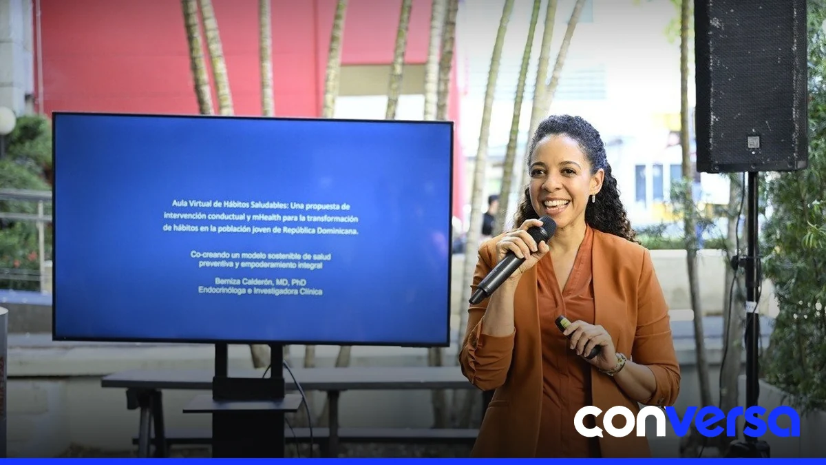 Estudiantes universitarios participan en una actividad de sensibilización sobre hábitos alimenticios.