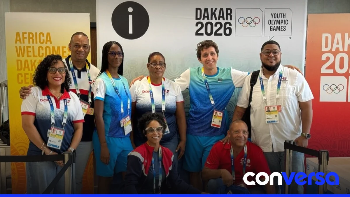 Atletas dominicanos en preparativos para los Juegos Olímpicos de la Juventud Dakar 2026.