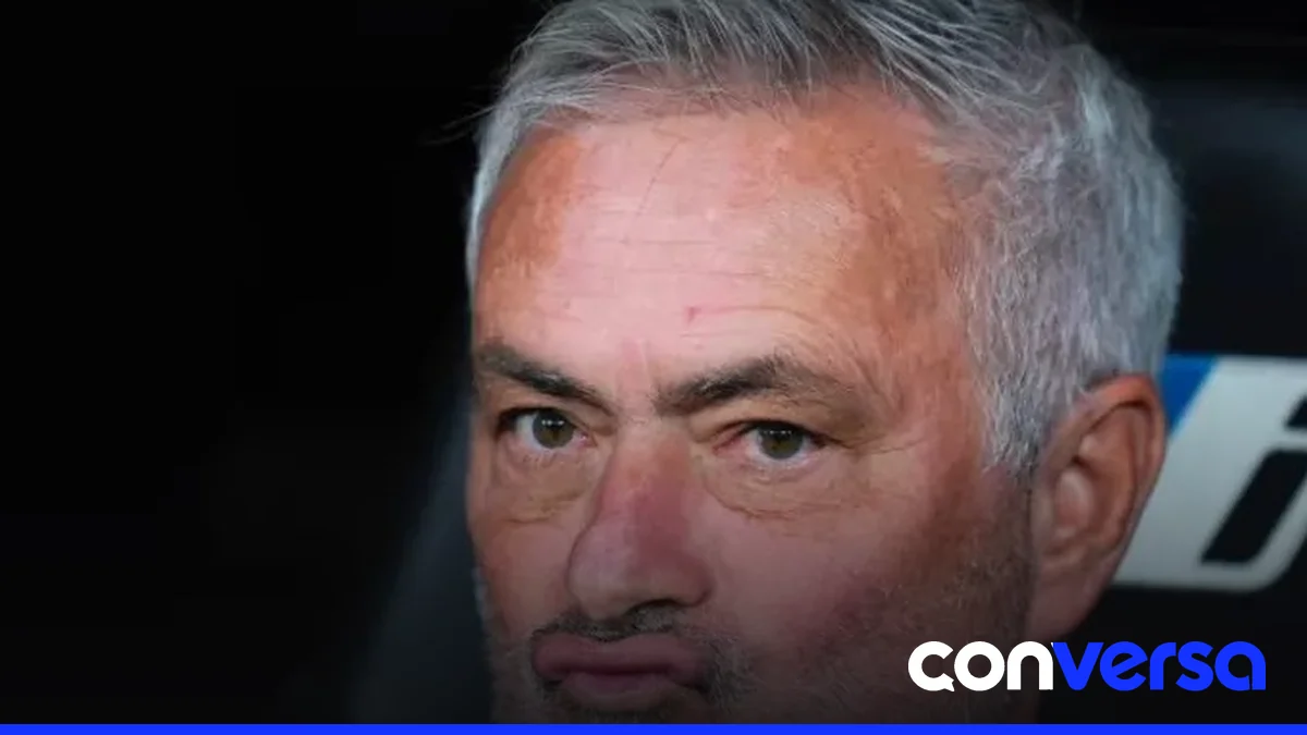 José Mourinho, entrenador del Real Madrid, se prepara para enfrentar a la Roma en el Stadio Olimpico.
