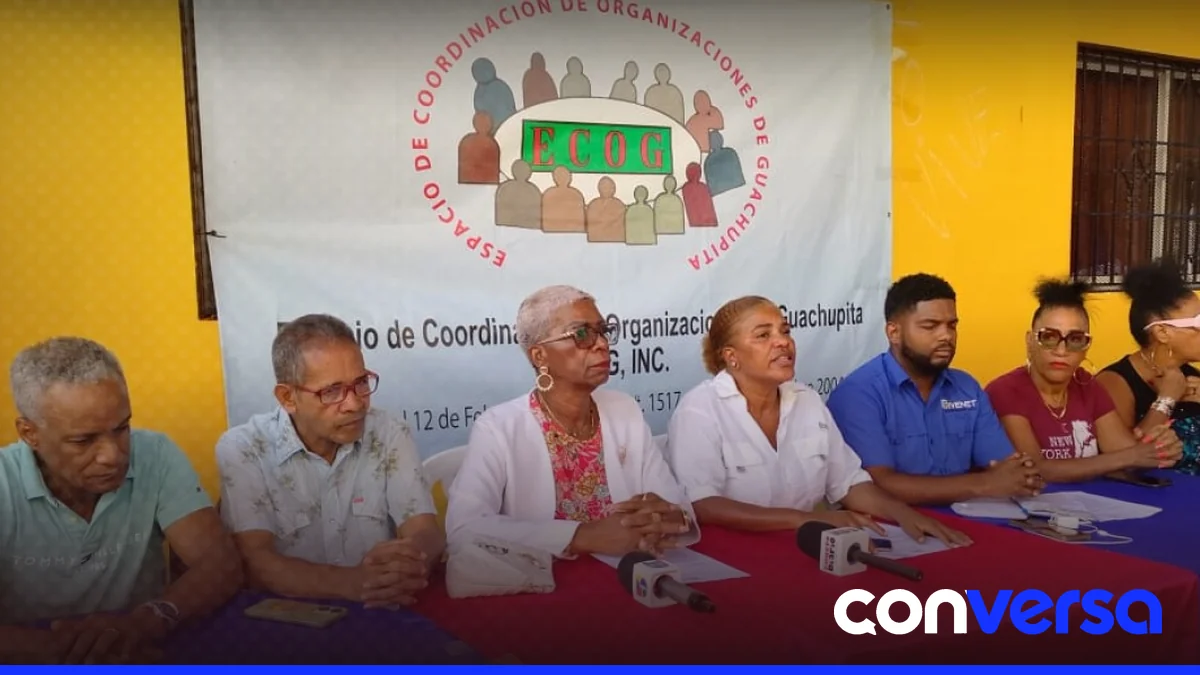 Imagen de la calle Barbarín Mojica, conocida como Los Gemelos, en Guachupita.