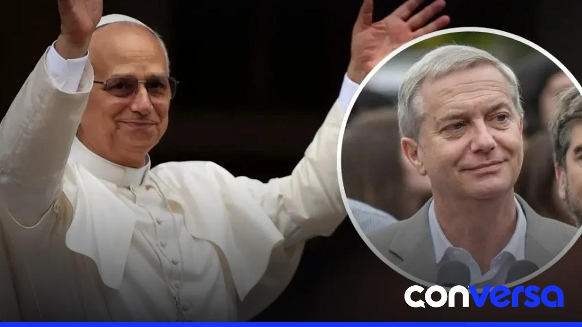 Foto del Papa León XIV en el Vaticano.