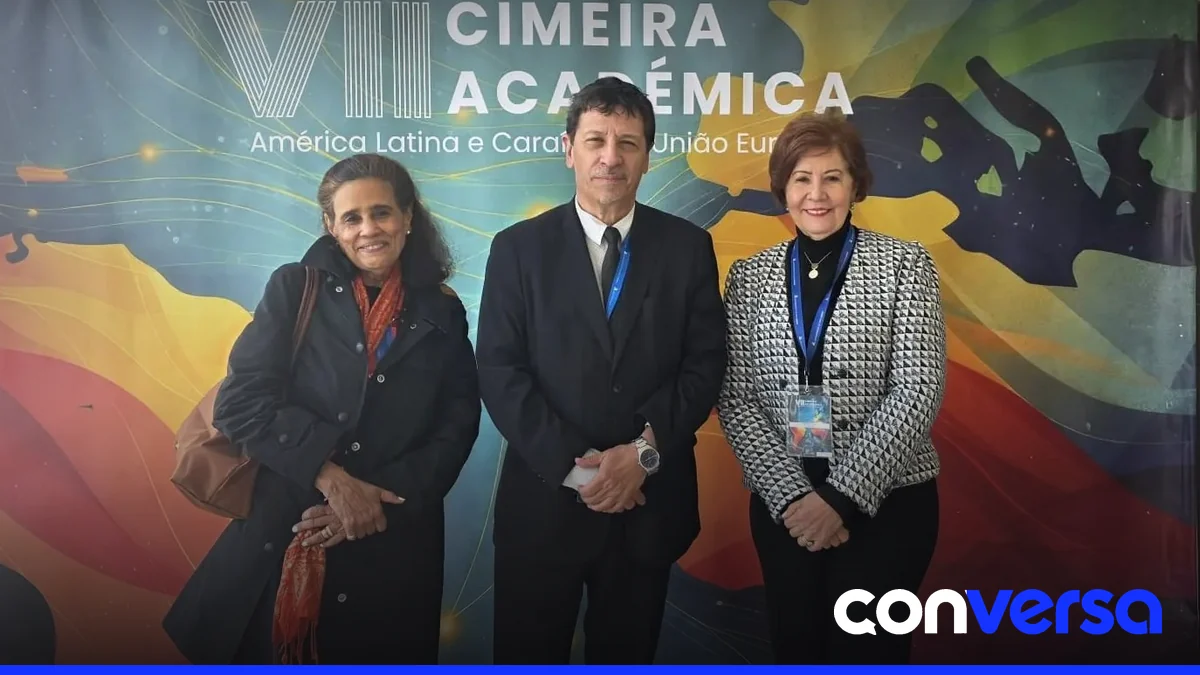 Josefina Pimentel, rectora de Iglobal, participa en el panel inaugural de la VII Cumbre Académica ALC-UE en Portugal.
