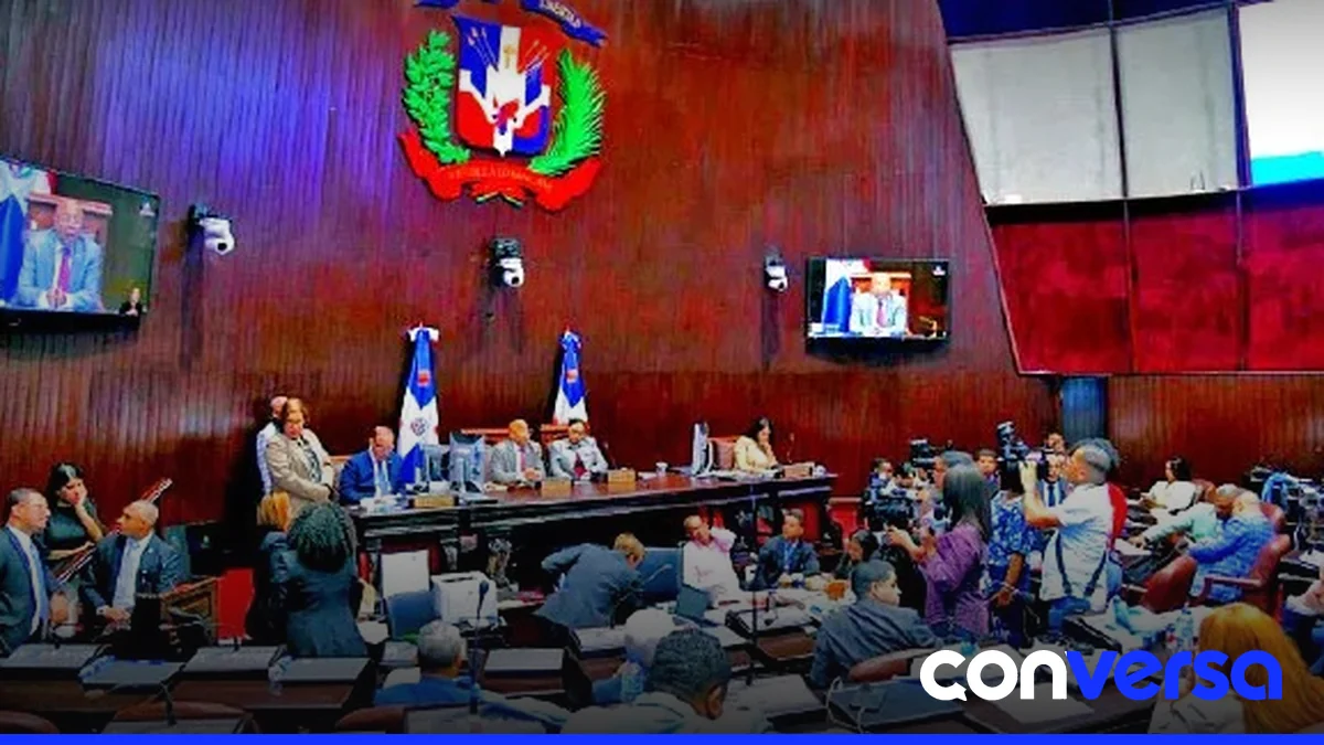 Foto de la Cámara de Diputados mostrando a los diputados en sesión legislativa.
