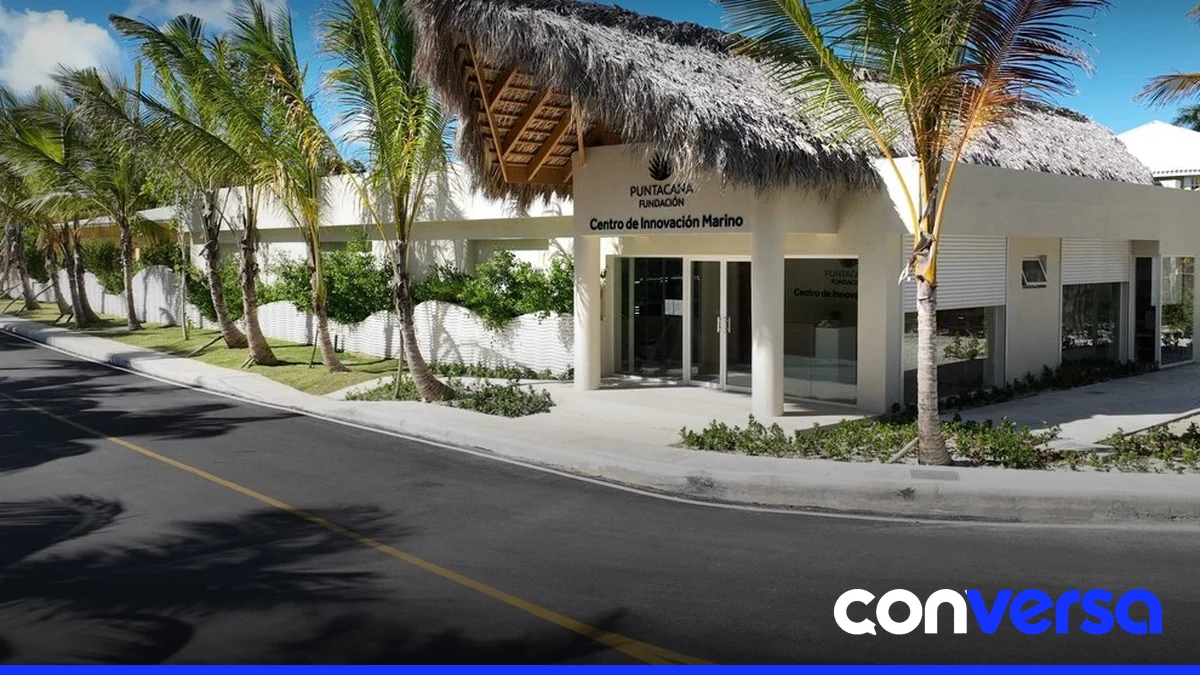Imagen del Centro de Innovación Marino en Punta Cana, donde se trabajan en la restauración de arrecifes de coral.