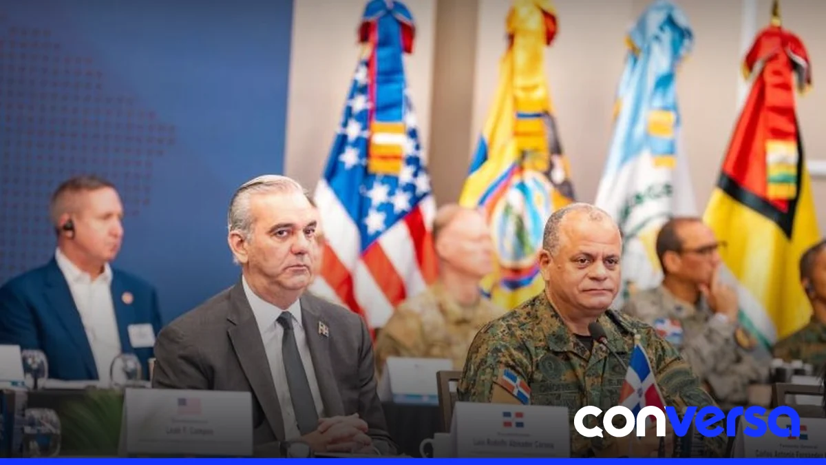 Presidente Luis Abinader durante la reunión de la Coalición de las Américas contra los Carteles (AC3) en República Dominicana.