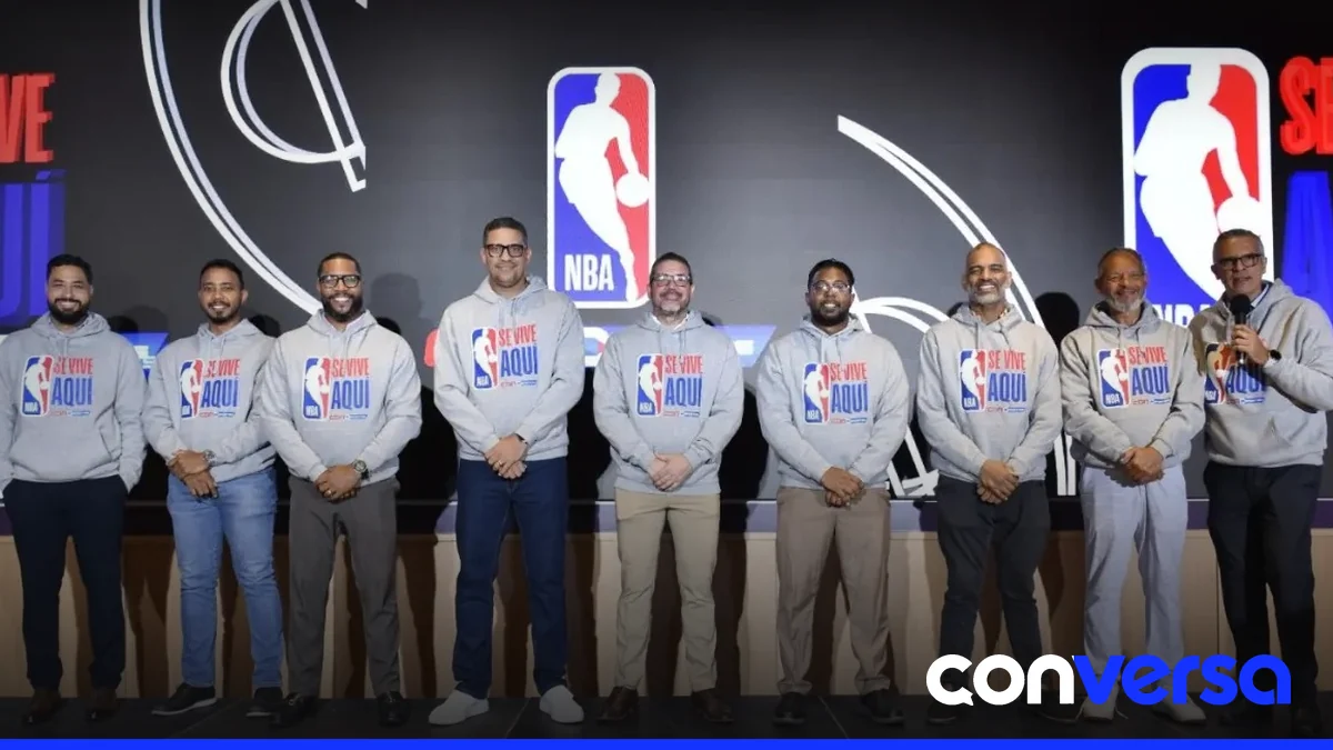 Imagen de CDN Deportes mostrando la transmisión de la NBA en República Dominicana.
