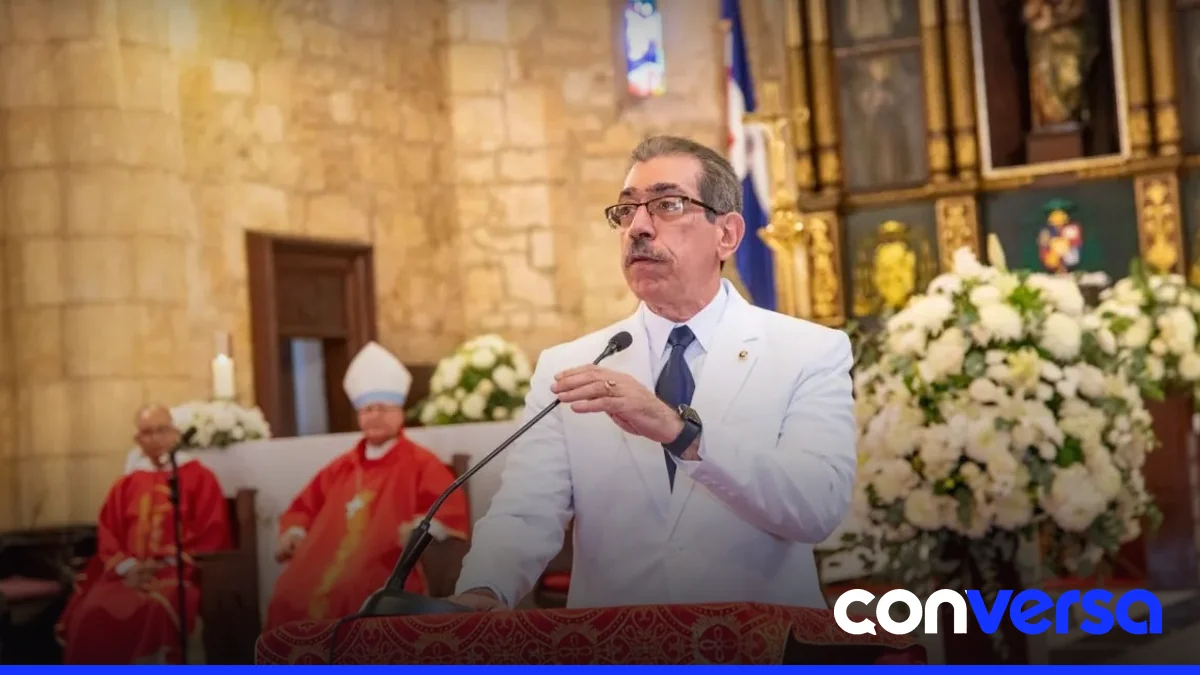 Imagen de la eucaristía de acción de gracias en la Catedral Primada de América.