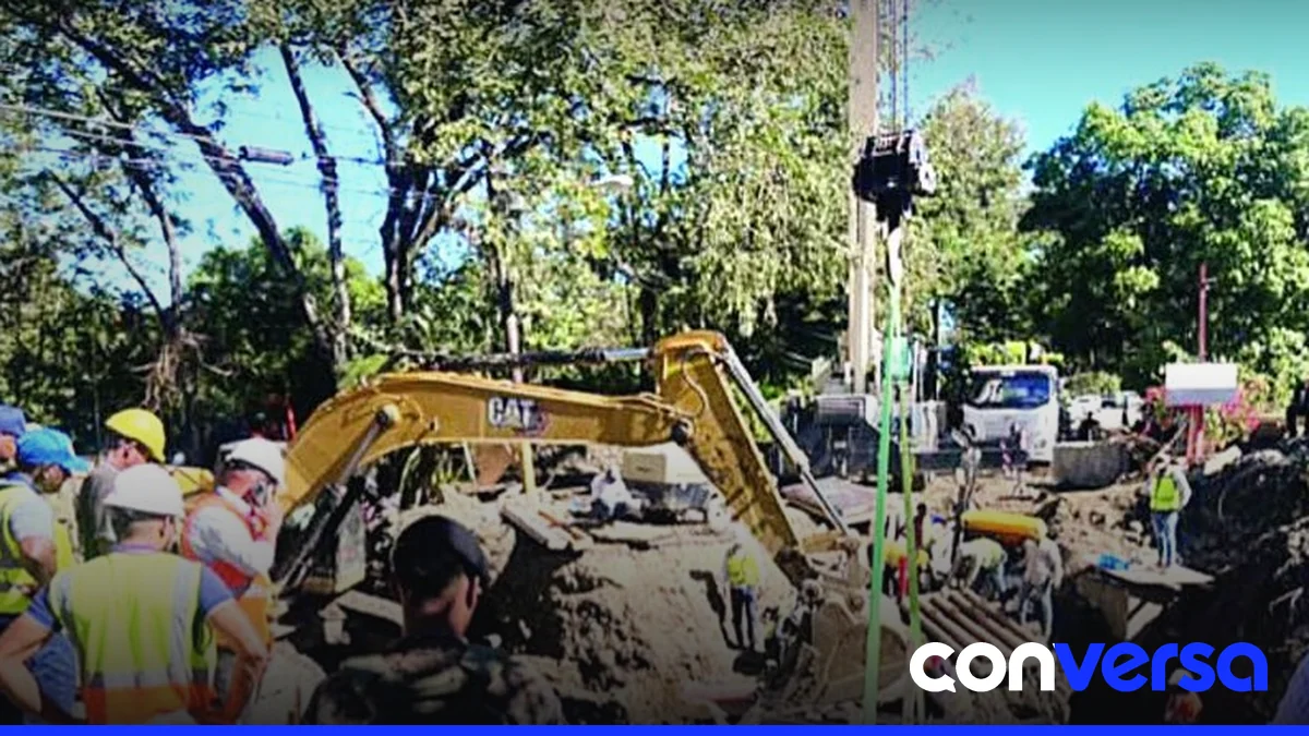 Familias afectadas por la explosión de tubería en Sabana Iglesia residen en el campamento de Coraasan.