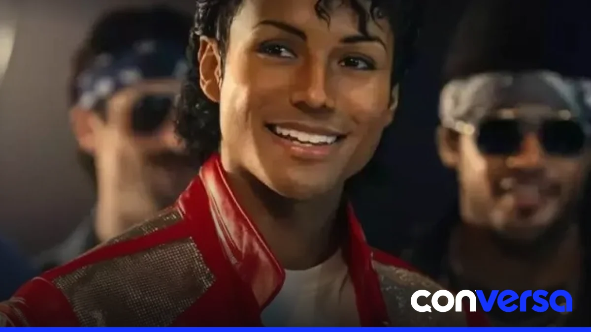 Imagen de la película 'Michael' en cartel de estreno.