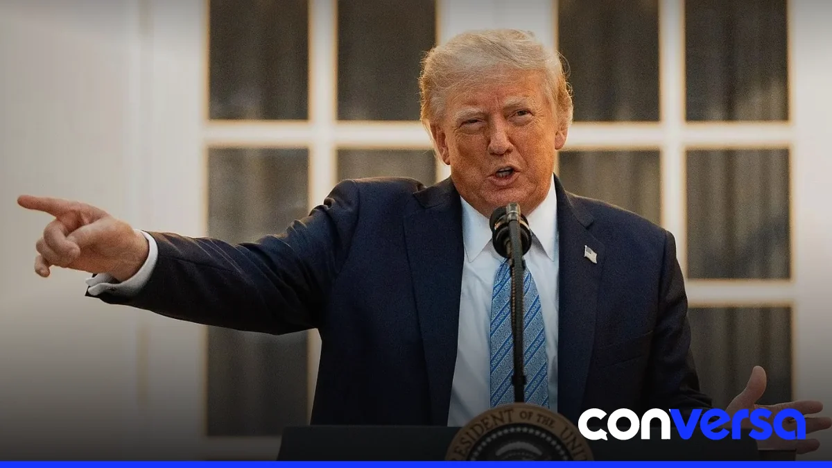 Donald Trump publica un mensaje en su plataforma Truth Social sobre las acusaciones contra Irán.