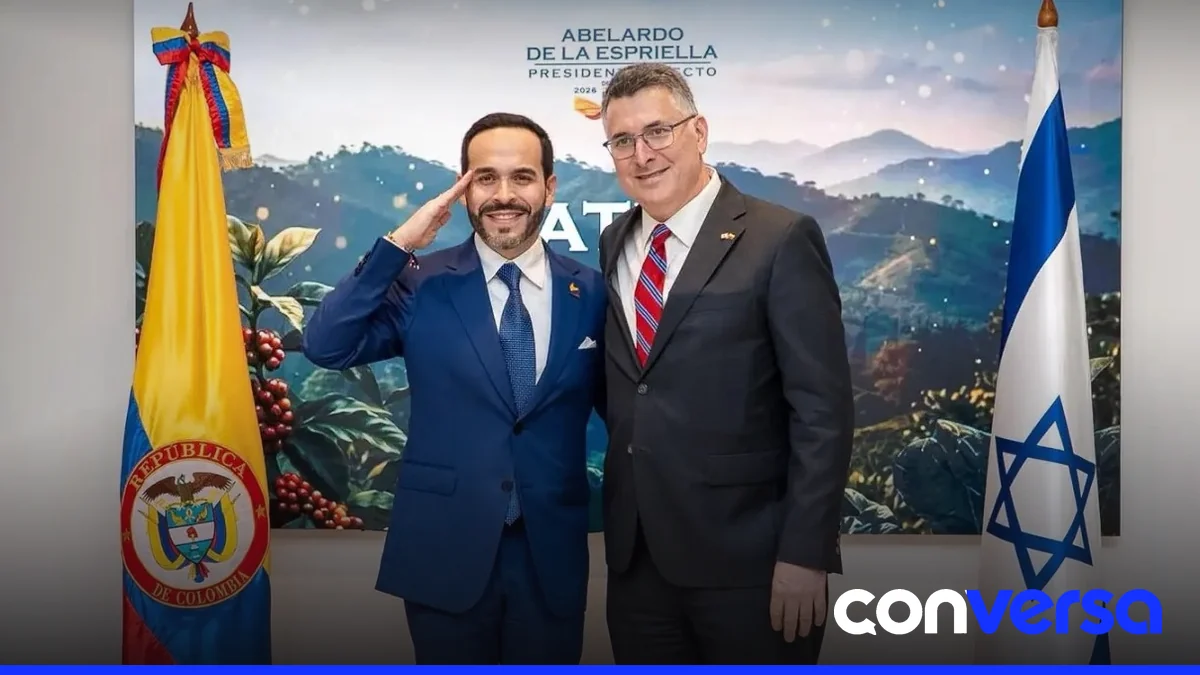 Embajada de Colombia en Jerusalén, sede de la ceremonia de apertura.
