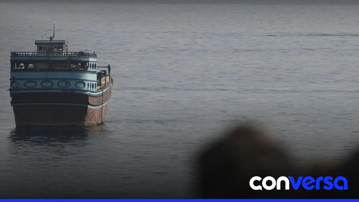Imagen de un petrolero en el estrecho de Ormuz, una vía marítima estratégica.