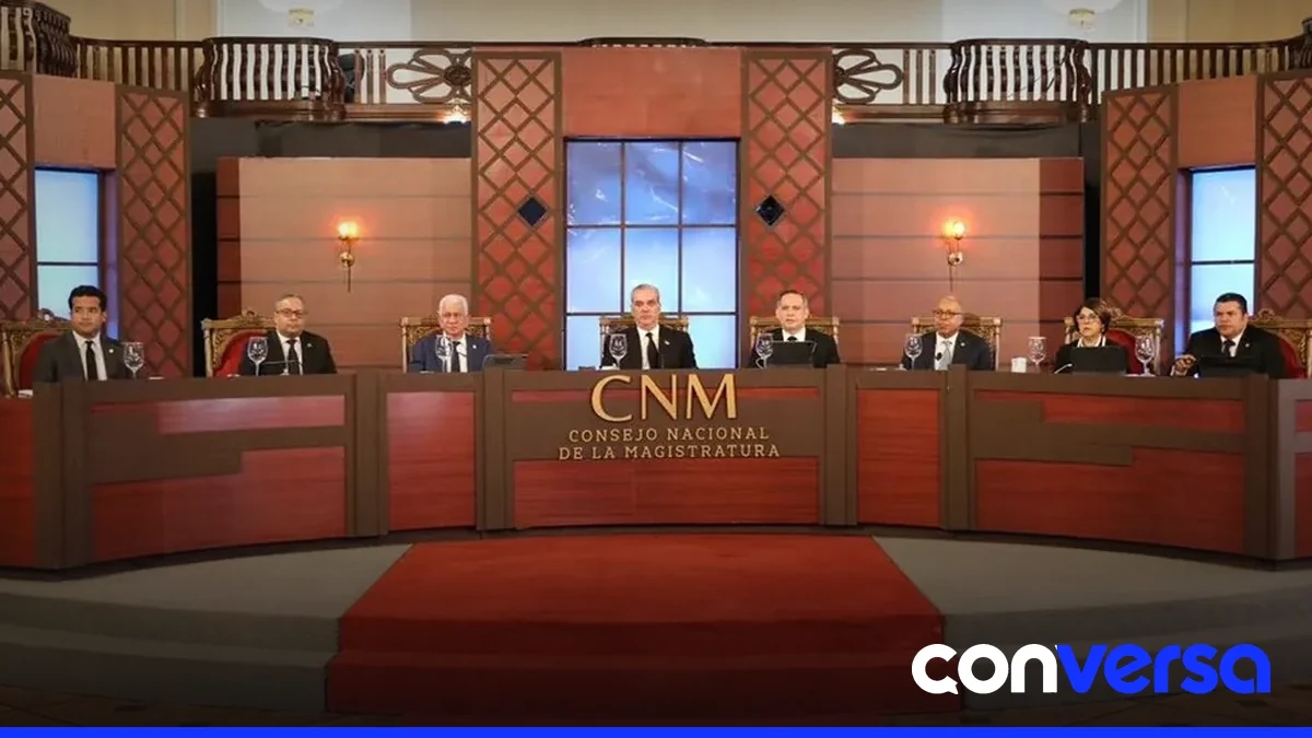Foto del Consejo Nacional de la Magistratura en reunión de trabajo.