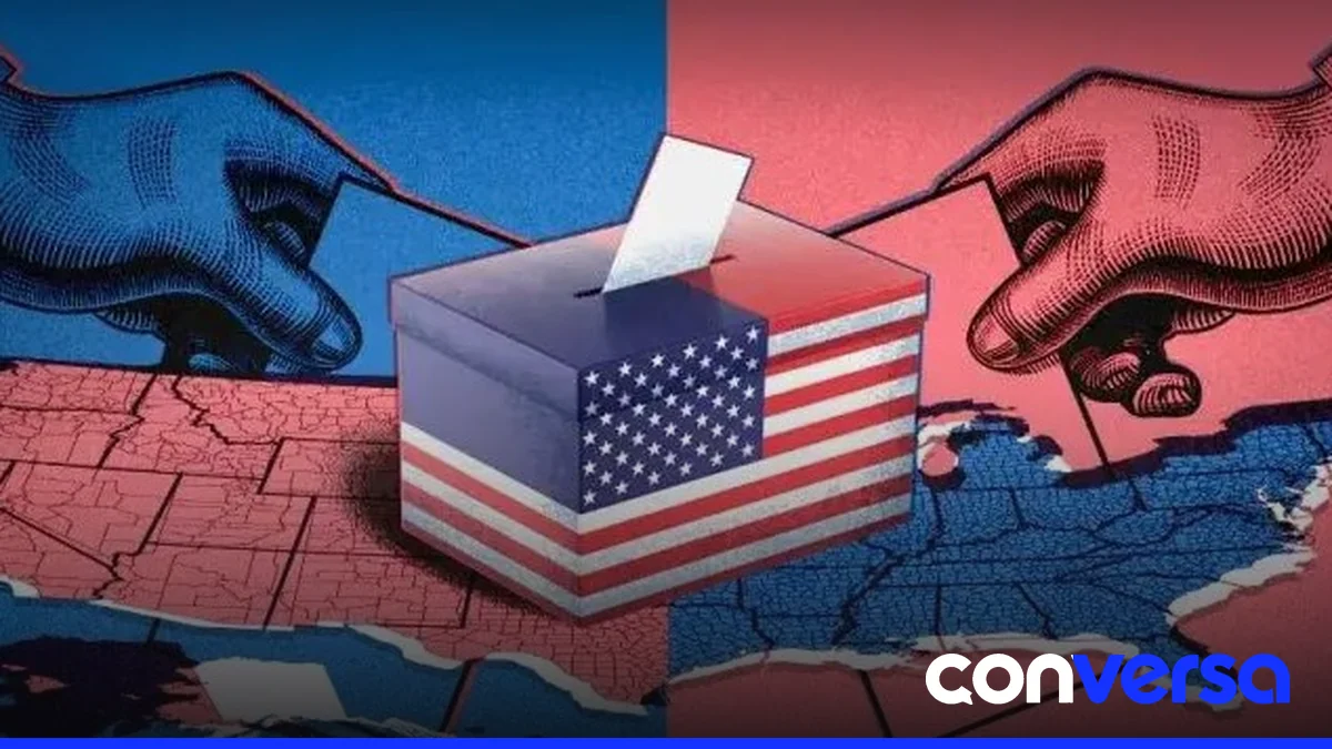 Representación simbólica de la relación entre Estados Unidos y América Latina.