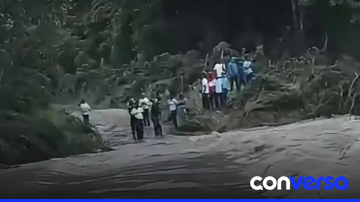Comunidades del este del país afectadas por inundaciones causadas por lluvias intensas.