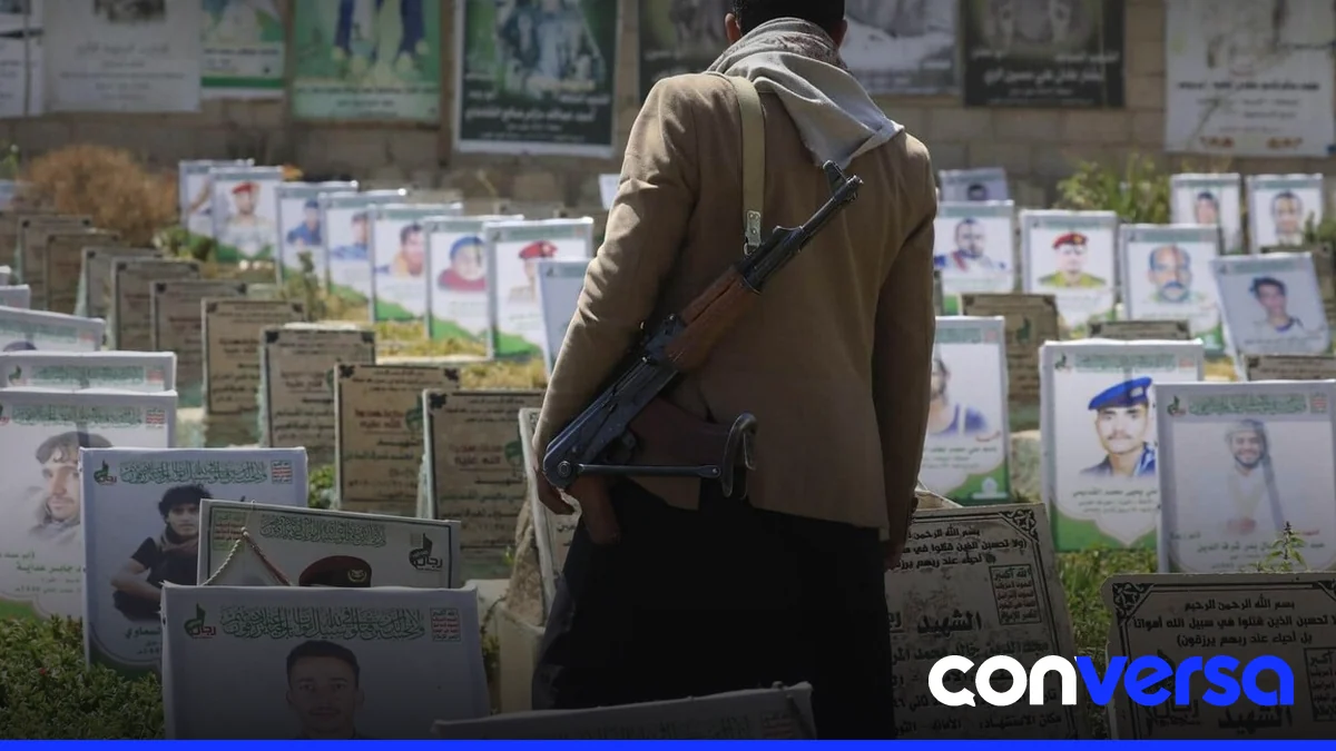 Imagen de una base aérea saudí en el contexto del conflicto en Yemen.