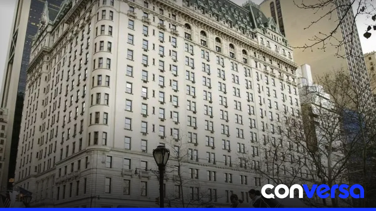 Imagen del Hotel Plaza de Nueva York, uno de los iconos arquitectónicos de la ciudad.