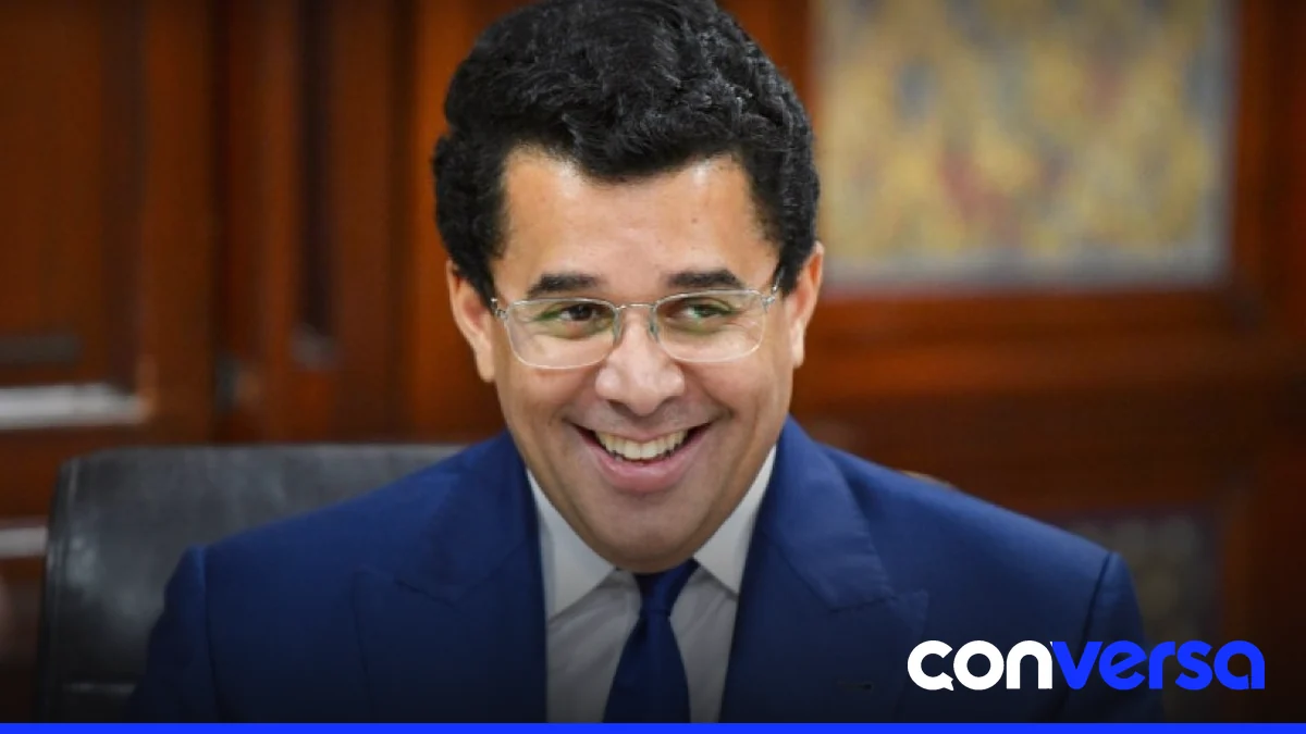 David Collado participa en un evento en Punta Cana.