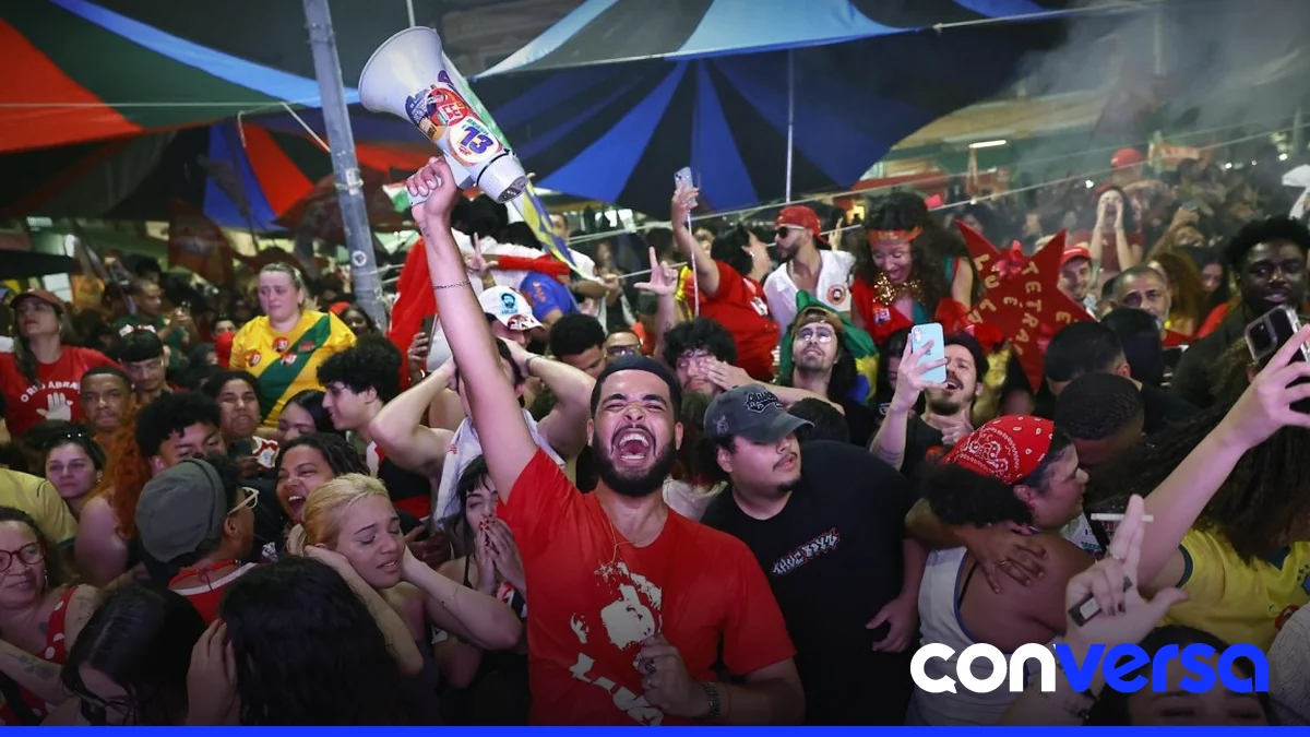 Lula da Silva en una campaña electoral en Brasilia.