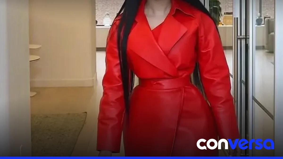 Cardi B en su presentación acústica en el formato Tiny Desk.