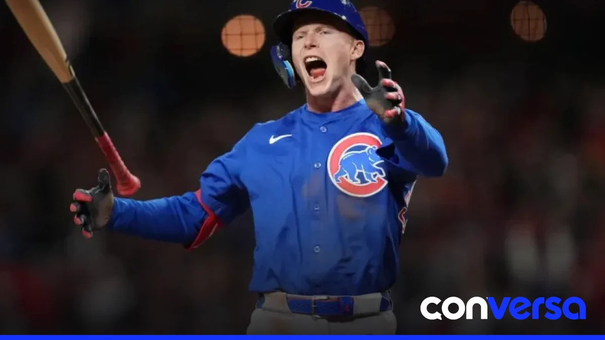 Pete Crow-Armstrong, jardinero central de los Chicago Cubs, fue elegido 'Jugador del Año' en los Players Choice Awards.