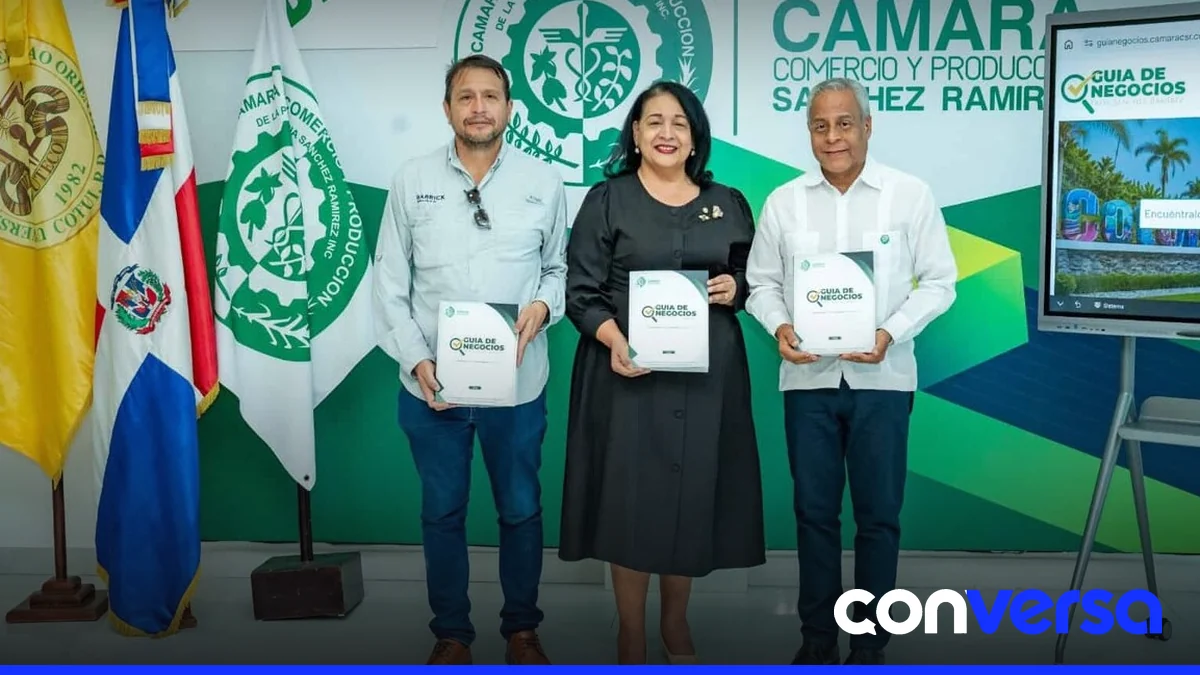 Imagen de la plataforma digital de la Guía de Negocios de Sánchez Ramírez.