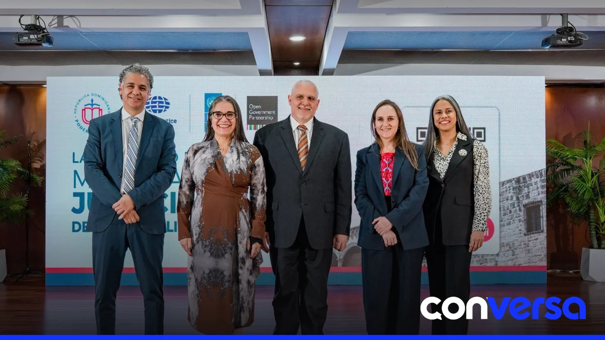 Representantes del PNUD y el WJP participaron en la presentación del estudio en el Poder Judicial.