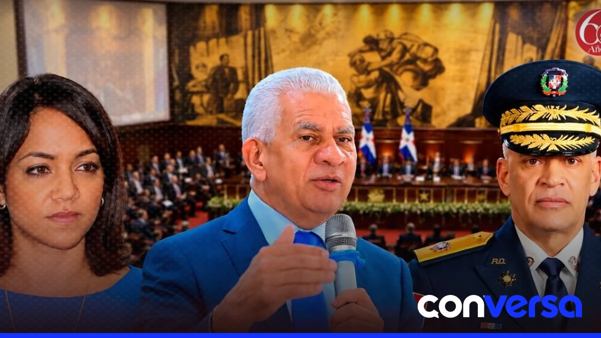 Imagen de la Cámara de Senadores en sesión legislativa.