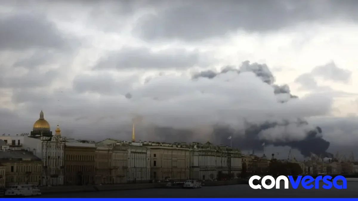 Drones ucranianos atacan infraestructura en San Petersburgo.