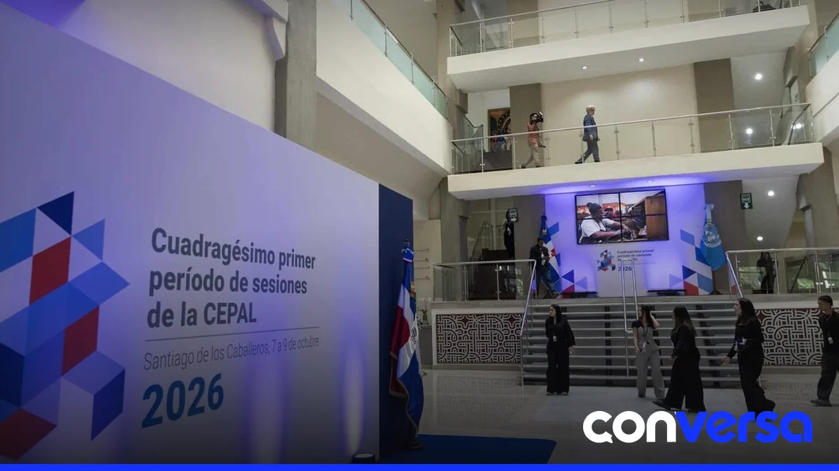 Foto de la sede de la Cepal en Santiago de Chile.