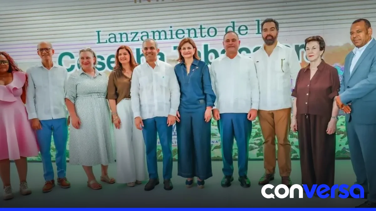 Imagen de la ceremonia de lanzamiento de la Cosecha Tabacalera 2026-2027.