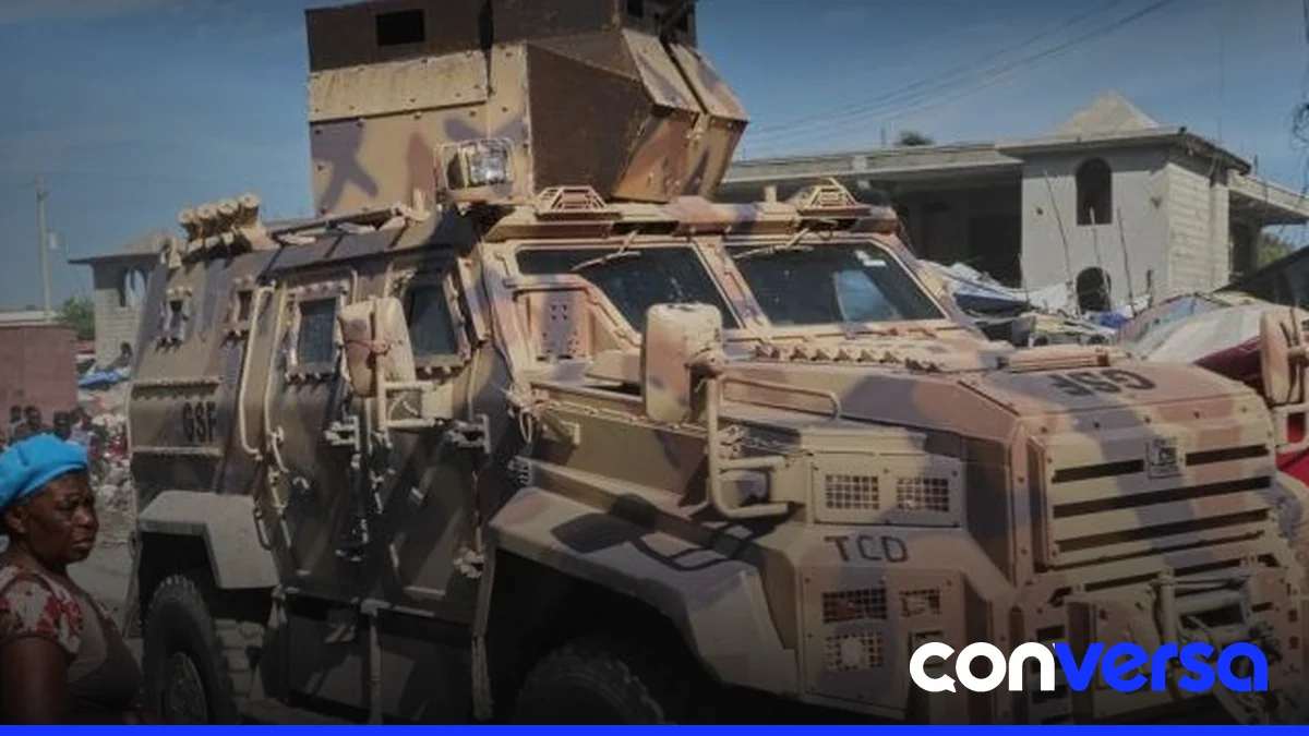 Fuerza de Supresión de Pandillas (GSF) en operación en Haití.