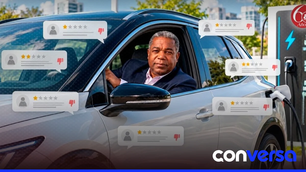 Tony Peña Guaba en una actividad pública en Santo Domingo.