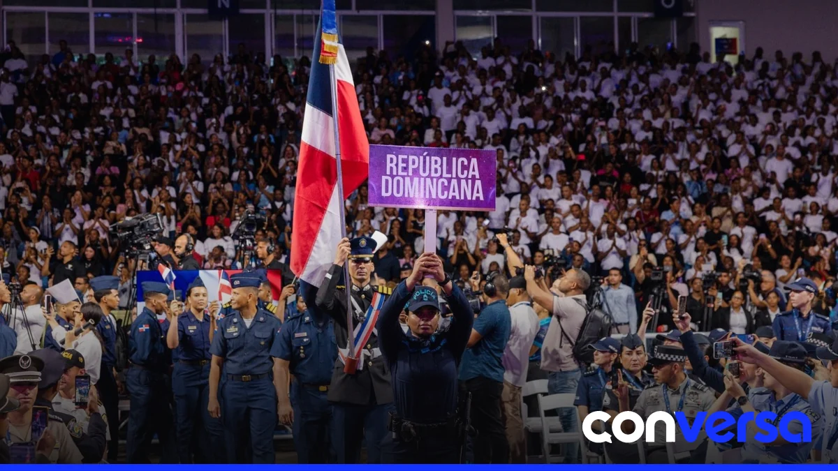 Delegación dominicana en la inauguración de los IV Juegos Mundiales de Policía USIP 2026.