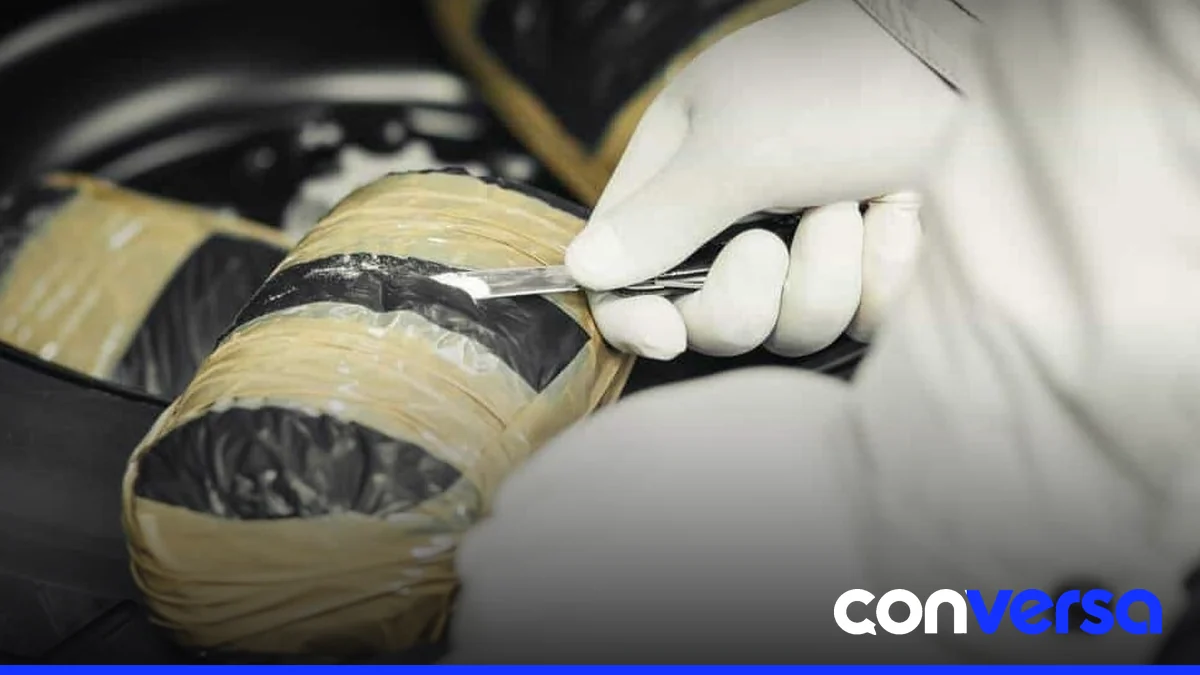 Autoridades en Puerto Rico durante una operación marítima de decomiso de drogas.