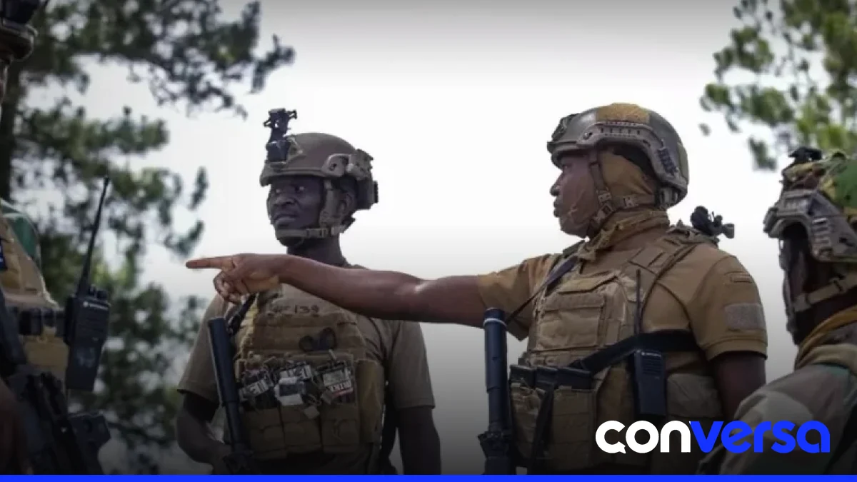 Soldados de la Fuerza de Supresión de Pandillas en operaciones en Haití.