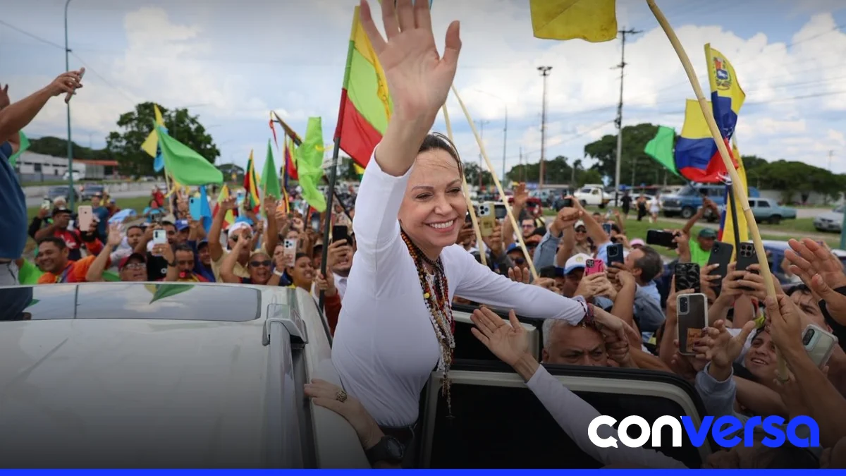 María Corina Machado llega a Venezuela tras más de 10 meses en el exilio.