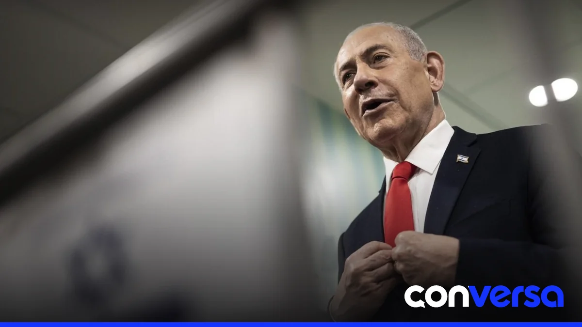 Imagen de un acto político en Jerusalén.