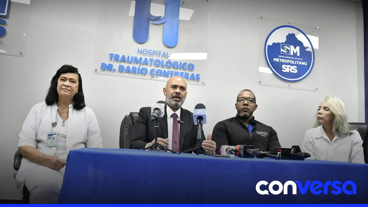 Imagen del Hospital Traumatológico Dr. Darío Contreras en su área de emergencia.