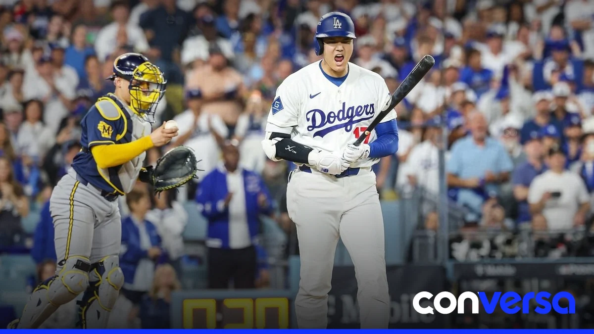 Shohei Ohtani en una acción durante una partida de las Grandes Ligas.