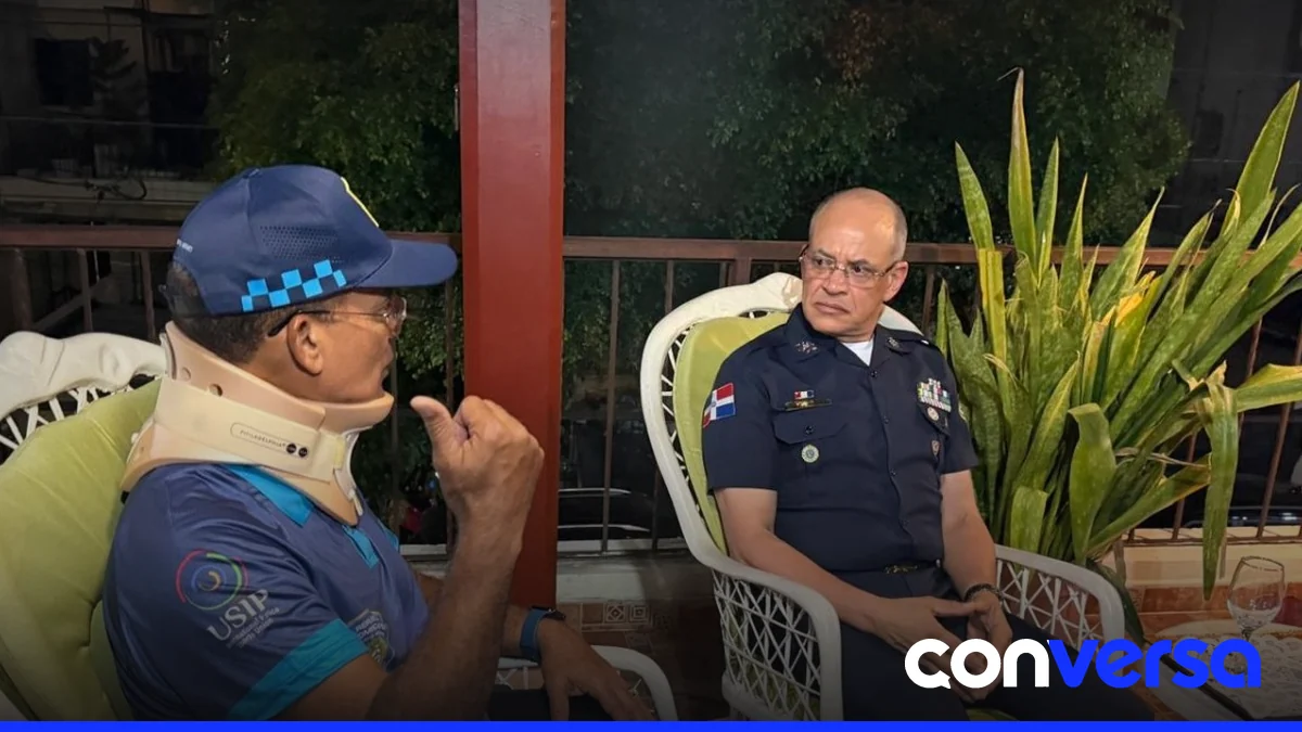 General Jacobo Mateo Moquete en recuperación tras el accidente de tránsito.